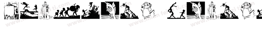 Children Friends - D字体转换